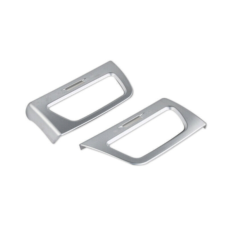LR AC Air Outlet Vent Cover Trim 2PCS for Honda CRV CR-V 2012-2016 Matte Silver