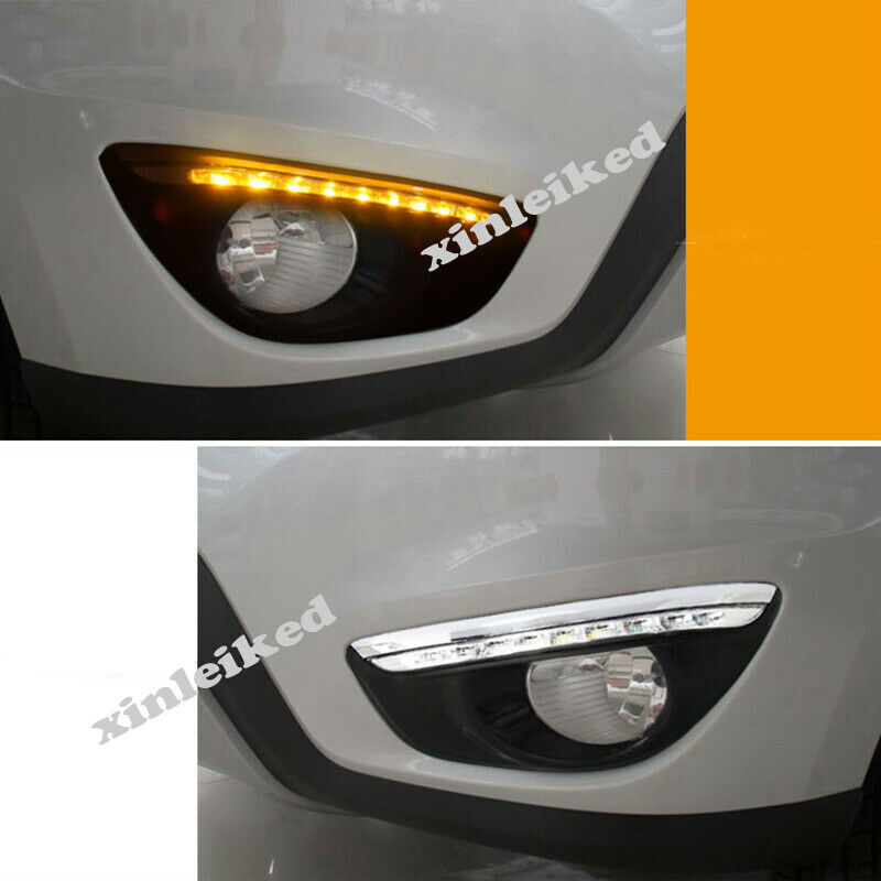 Fit for Hyundai Santa Fe 2010-2012 Front Bumper Fog Lights/Daytime Running Light