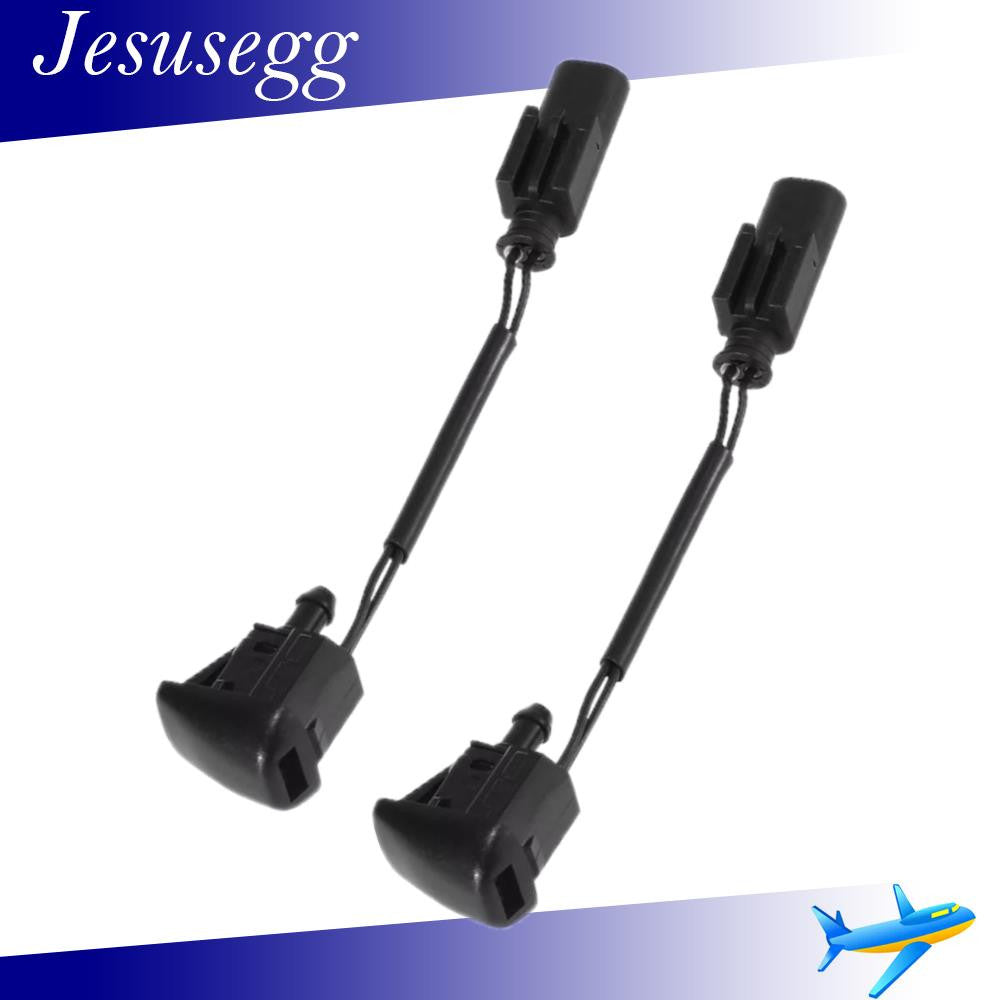 2 Pieces Windshield Washer Nozzles for M6 E63 E64 630i 645Ci 650i 650Ci Replaces