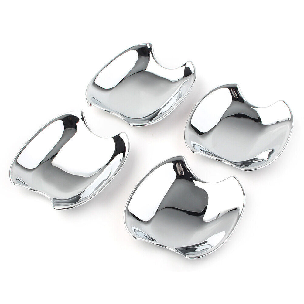 4X Chrome Car Door Handle Bowl Cover Trim for Toyota Sienta 2016-2018 2017