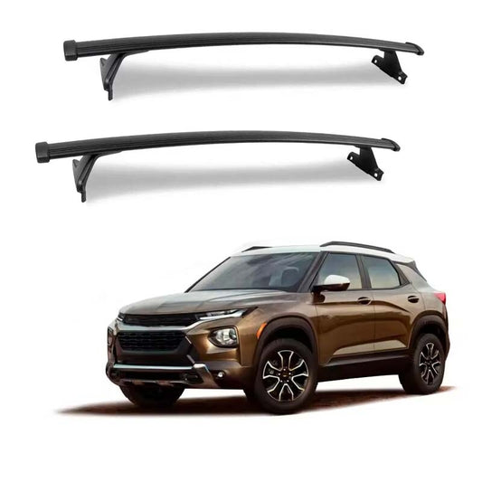 Aluminium for Chevrolet for Chevy Trailblazer Rack Rail Cross Bar Silver 2021-2022