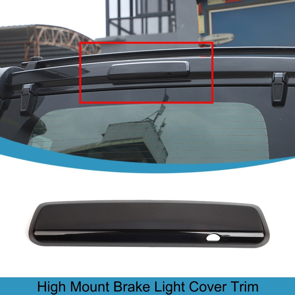 Smoked Black High Brake Light Lamp Cover Trim for Jeep Grand Commander 2006-2010