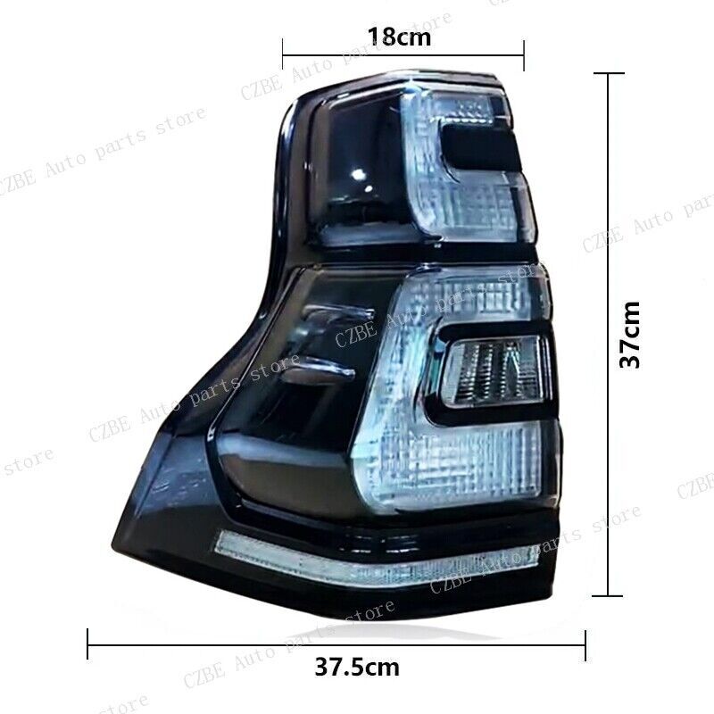 1Pcs Rear Tail Light Smoked Left for Toyota for Land Cruiser Prado LC150 2018-2020