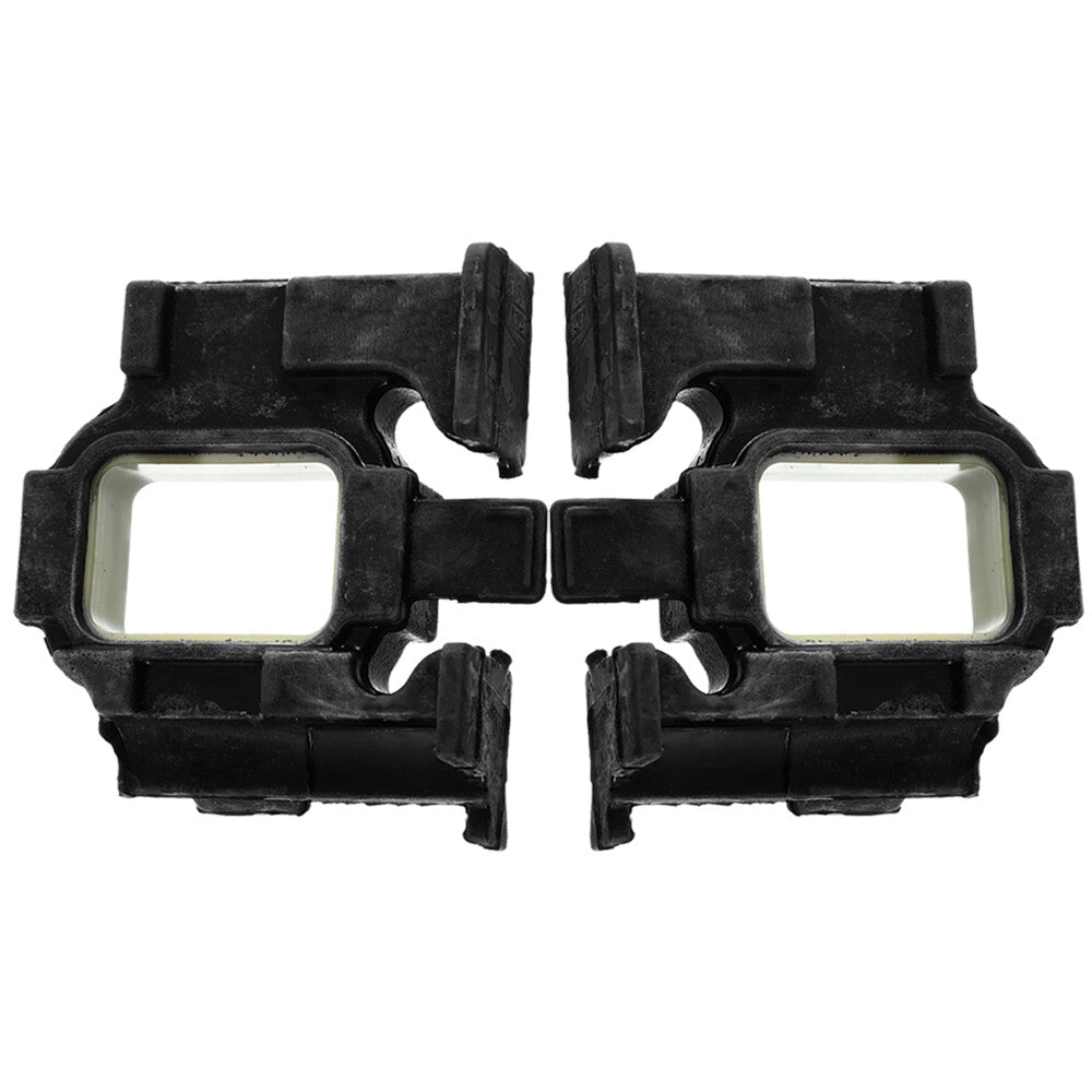 2Pcs Radiator Bracket Black Left+Right Replacement For X1 F48 X2 F39 2016-2021
