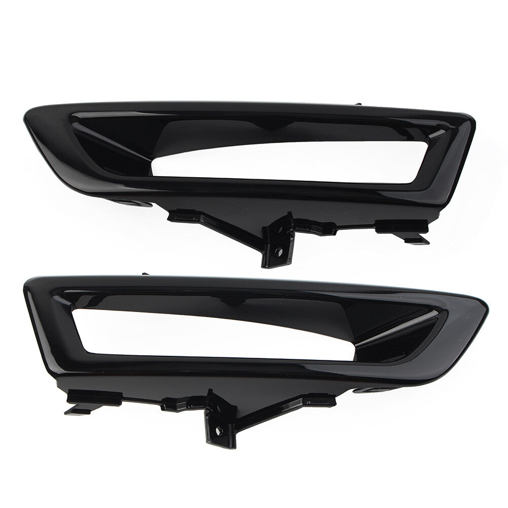 Front Fog Light Lamp Black Cover Trim Fit for Land Rover Discovery Sport 2015-19 16