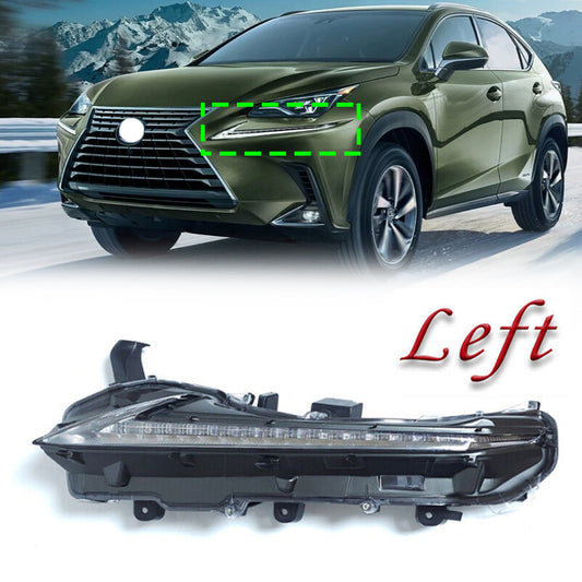 Applicable to 2015 and 2021 for Lexus F-Sport NX200t NX300 NX300h LED DRL fog light left drive