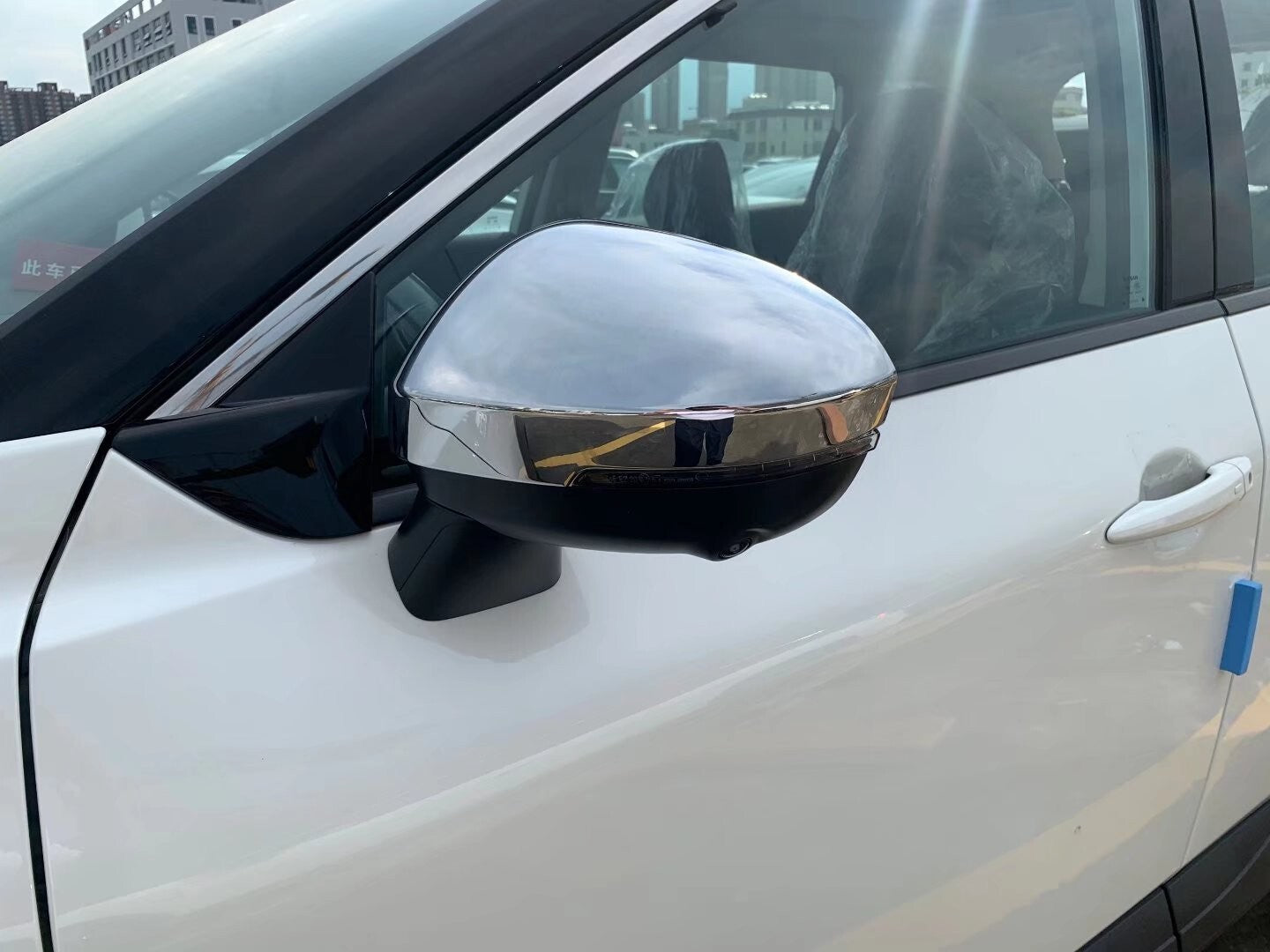 Chrome Door Side Mirror Cover Trims Cap for Nissan Rogue 2022 Car Accessories