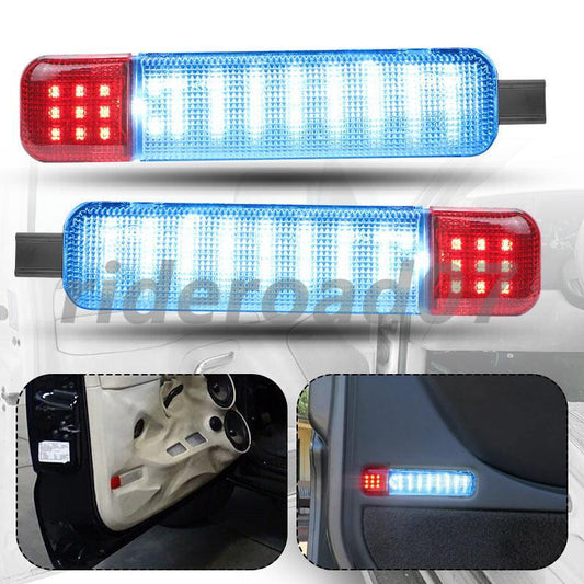 2x Door Panel Courtesy LED Lights For Silverado for Sierra C/K 1500 2500 3500