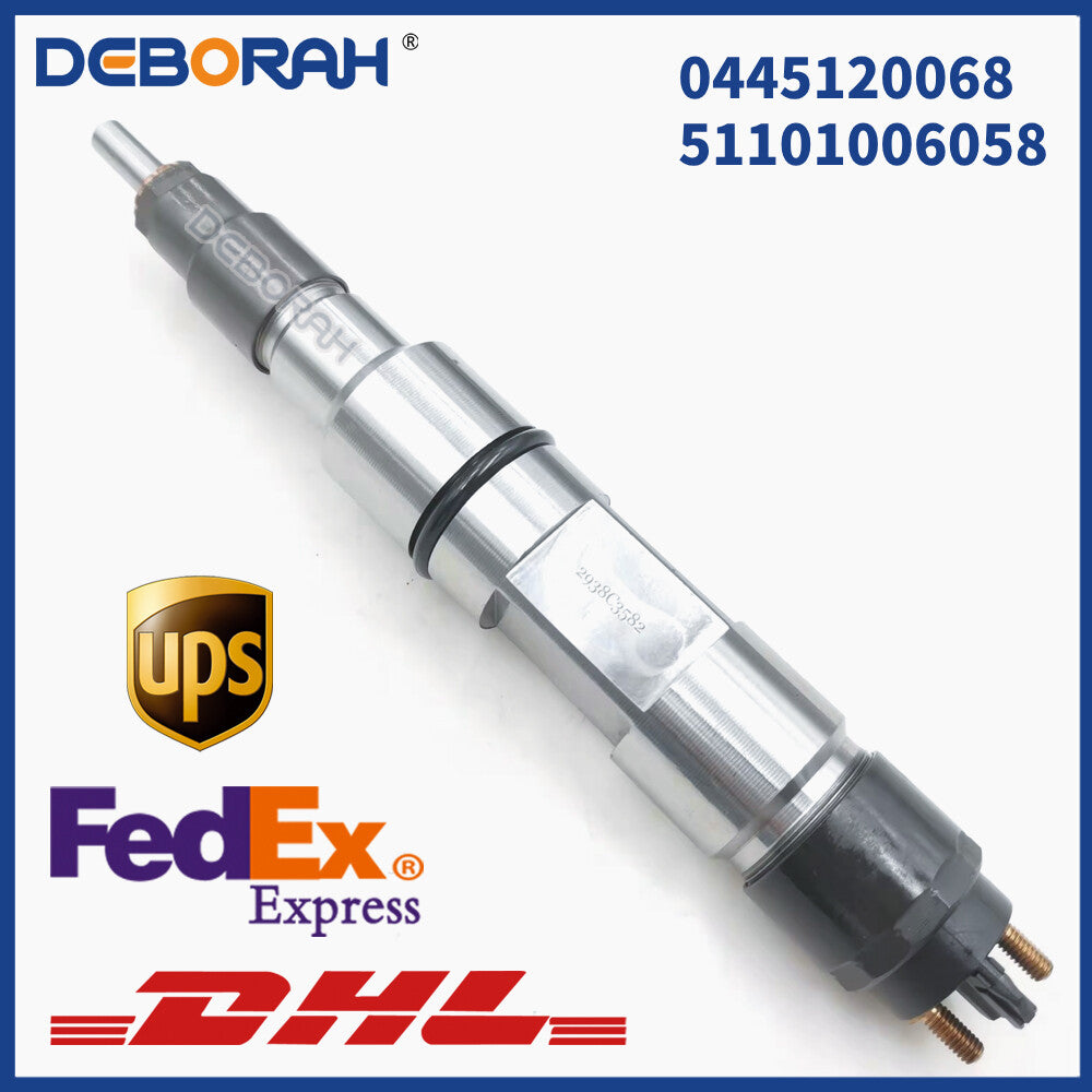 0445120068 Diesel Fuel injector 51101006058 for MAN TGX, TGS Engines