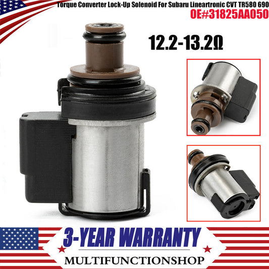 CVT TR690 TR580 Locking Solenoid Valve Kit for Subaru Lineartronic Torque Converters (USA)
