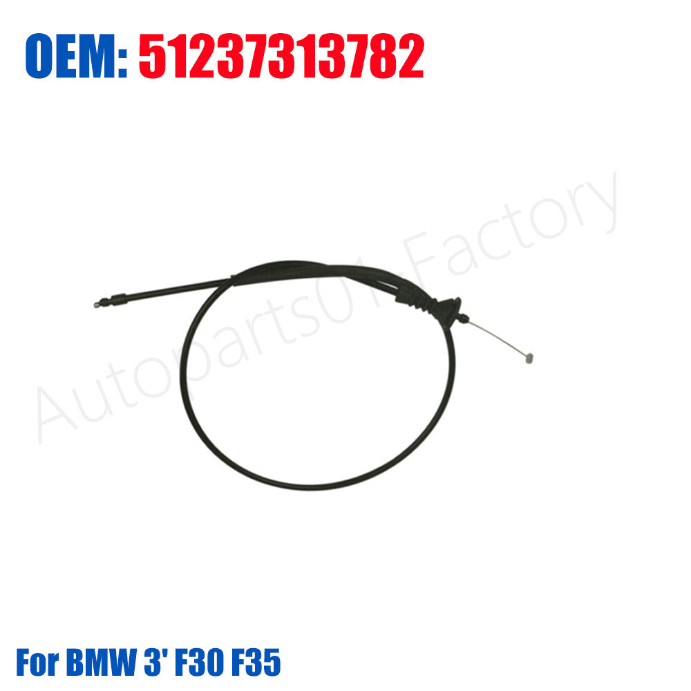 51237313782 New Hood Release Cable 51237239239 for BMW 3' F30 F35