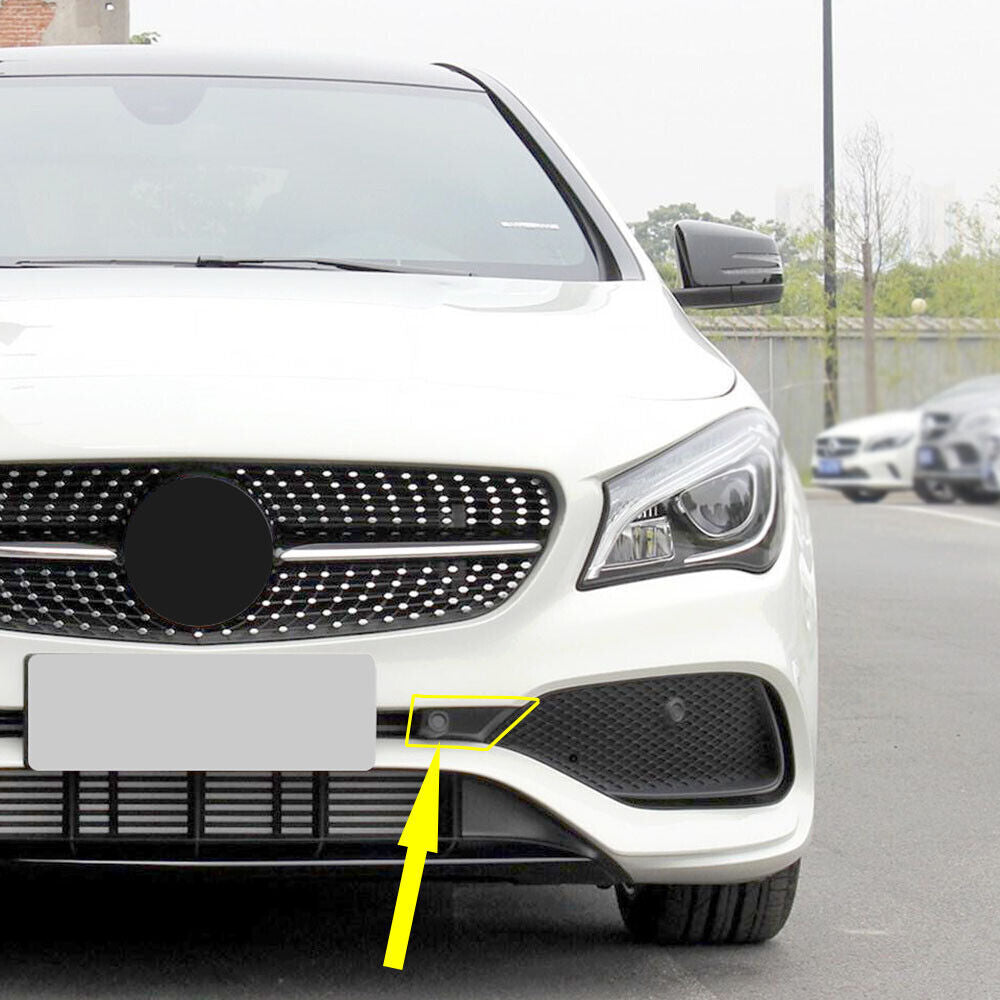Pair Front Bumper Lower Cover Panel Fit For 2017 2018 2019 for Mercedes C117 CLA250