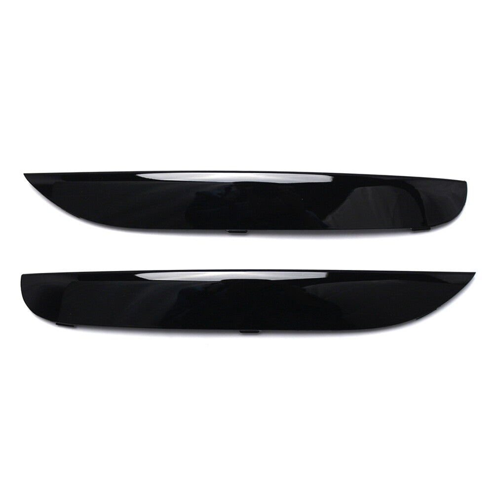 Glossy Black Front Bumper Grille Molding Trim Fit for BMW 7 Series F01 F02 F03 F04