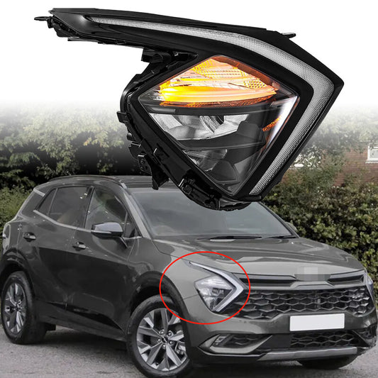 LED Headlight Headlamp For 2022-2024 for Kia Sportage SX EX LX Right Passenger Side