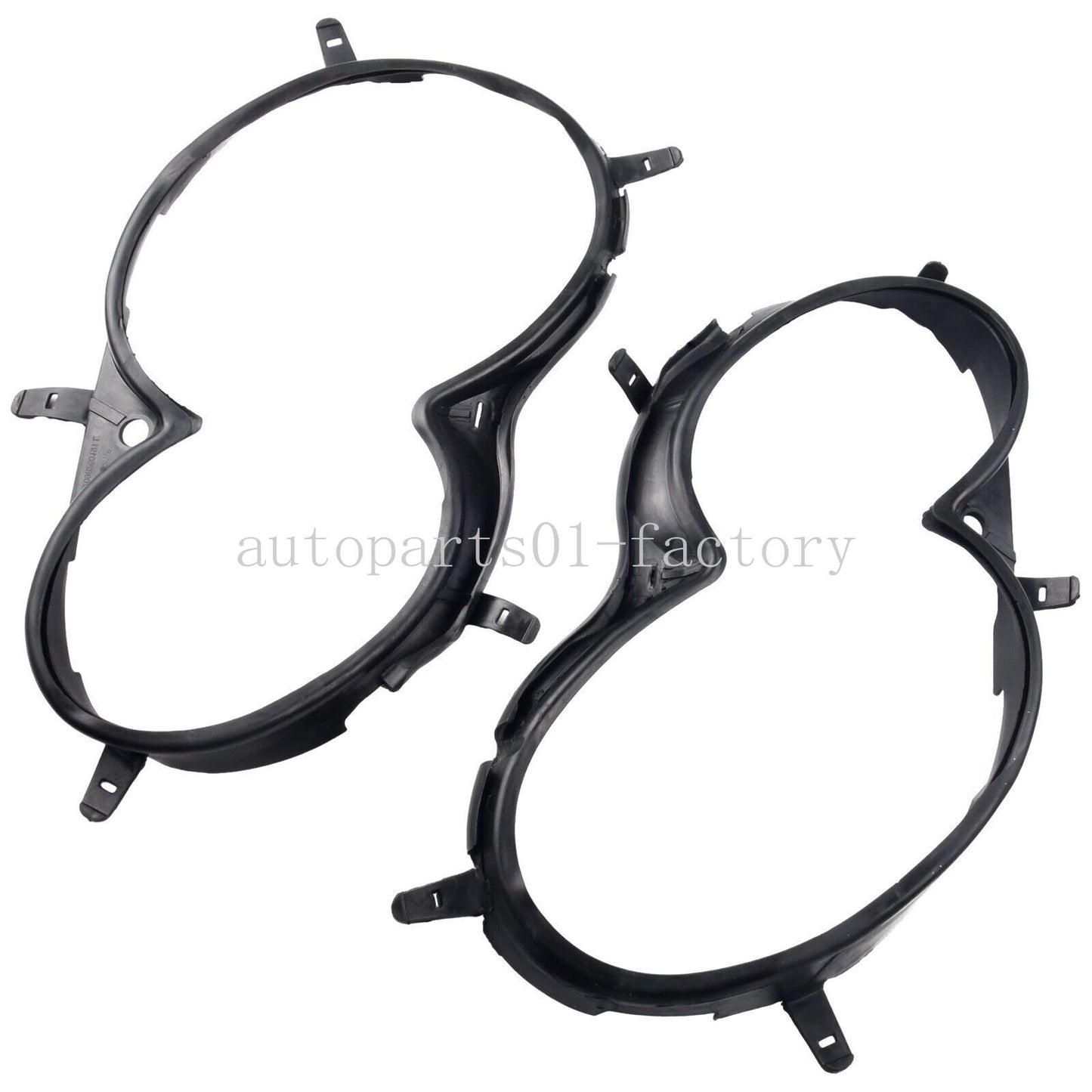 1 Pair Front Left Right Headlight Gaskets for Mercedes-Benz W209 CLK 2003-2009