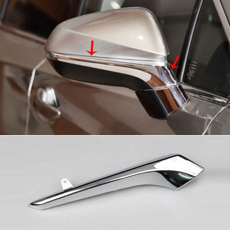 Chrome Style Right Side Door Rearview Mirror Strip Replace 1P for Lexus NX 17-24