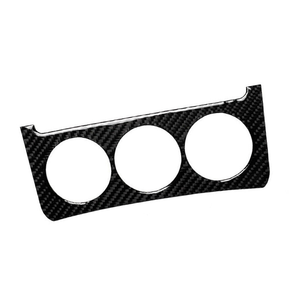 Carbon Fiber Interior Console Switch Trim Sticker Cover Fit for Nissan 350Z 06-09