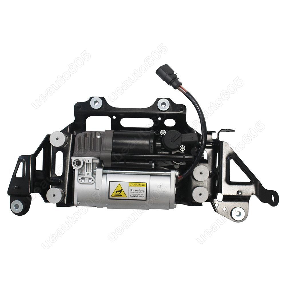 AIR SUSPENSION COMPRESSOR PUMP W/BRACKET for AUDI for A8 D4 4H for A8 QUATTRO 2011-2018