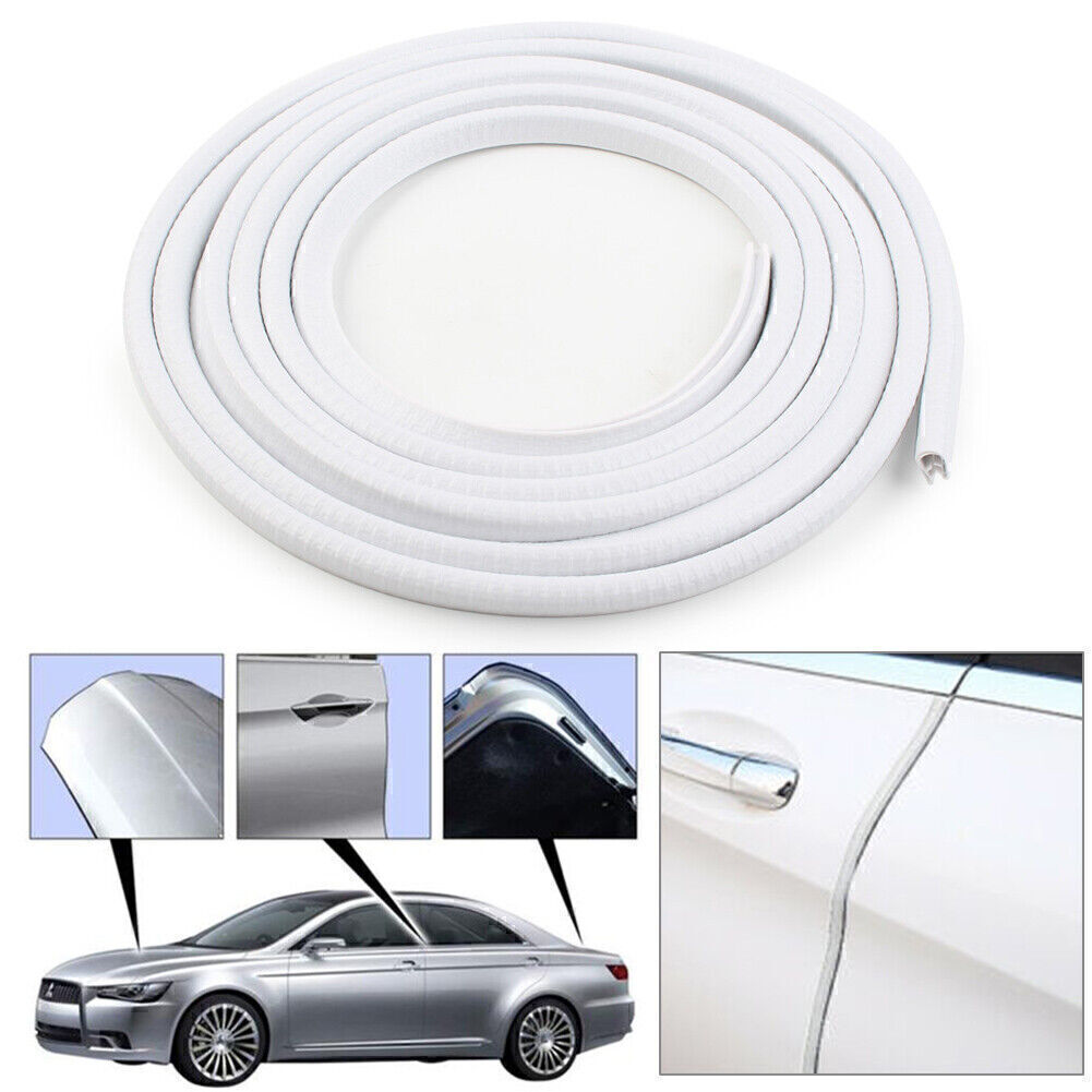 10feet Car Door Trim Edge Lock Guard Moulding Rubber Seal Strip Protector