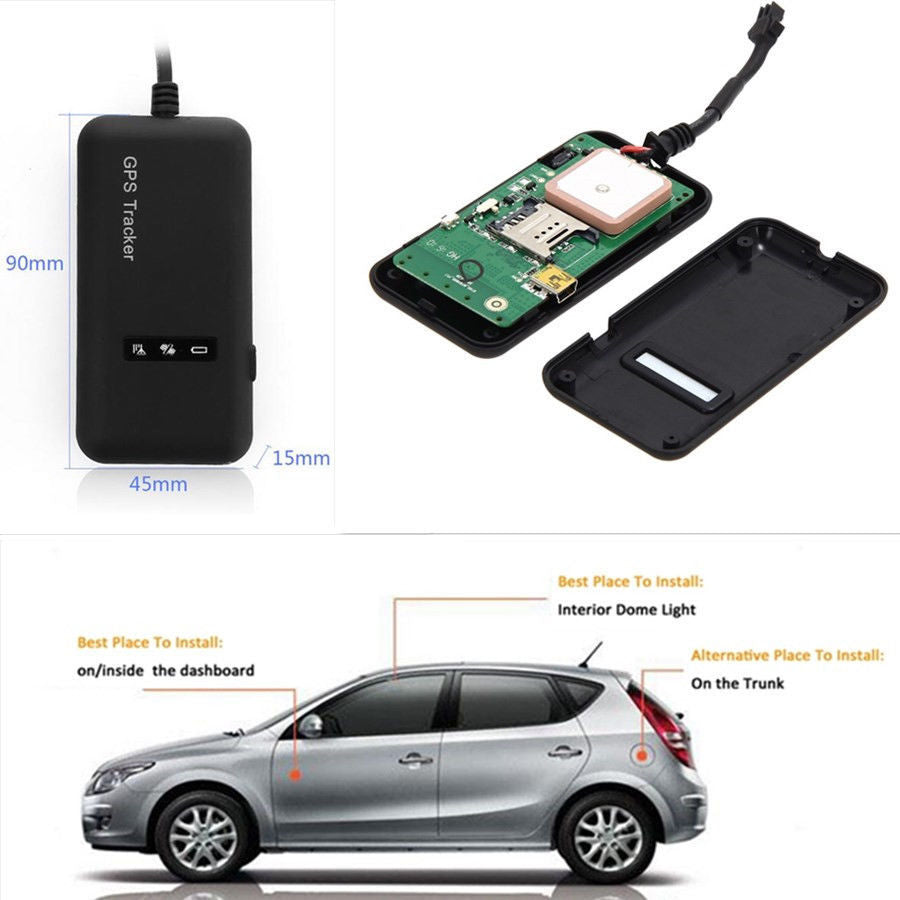 Car Real Time GPS Anti-Theft Tracker GSM GPRS Vehicle Network Tracking Devices
