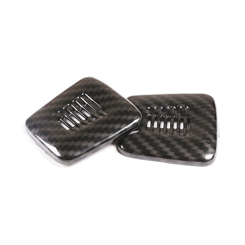 for BMW 5 Series 2011-2017 ABS Carbon Fiber Inner Microphone Horn Cover Trim 2P