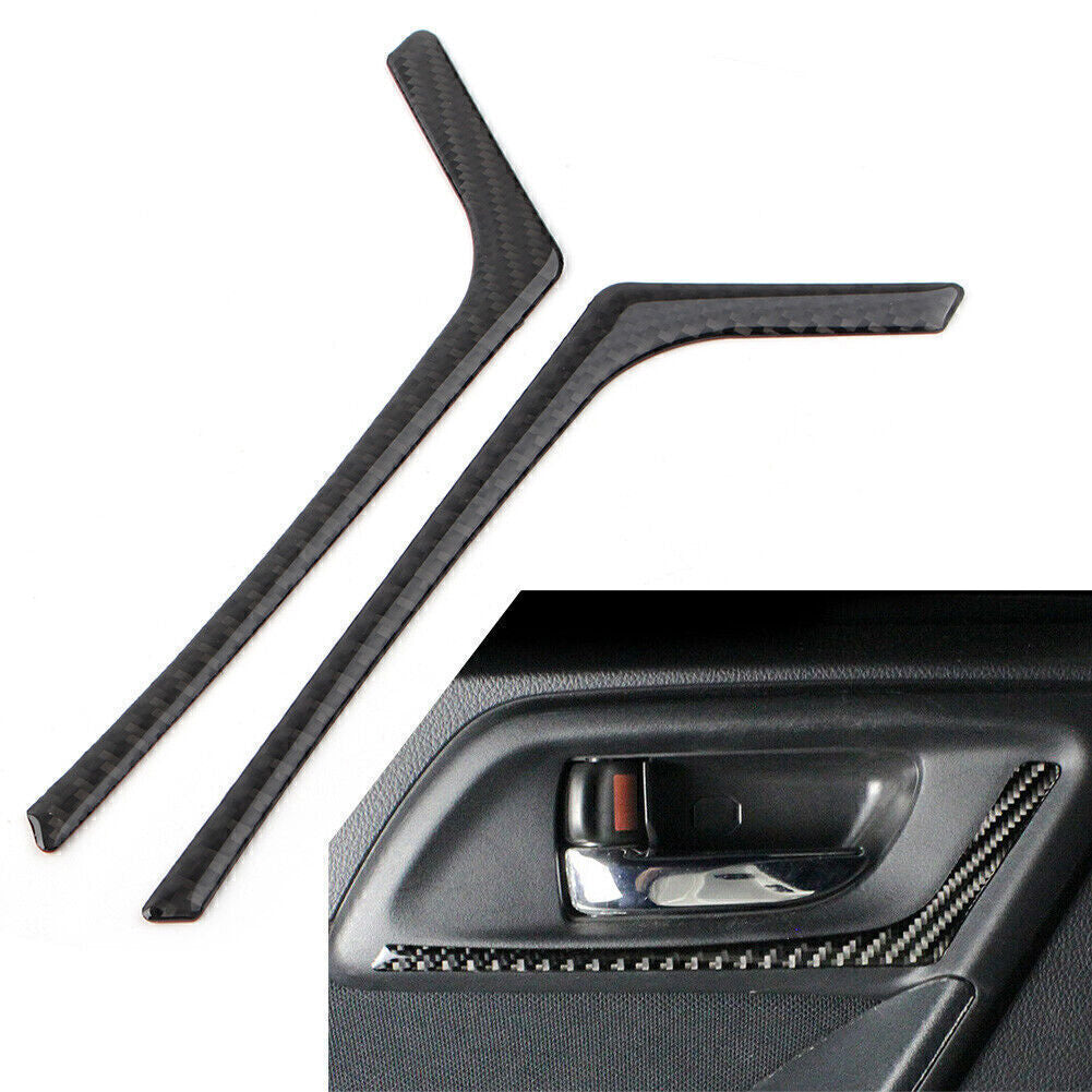 for Subaru Forester 2013 2014 2015-2018 2x Inner Rear Door Handle Cover Trim