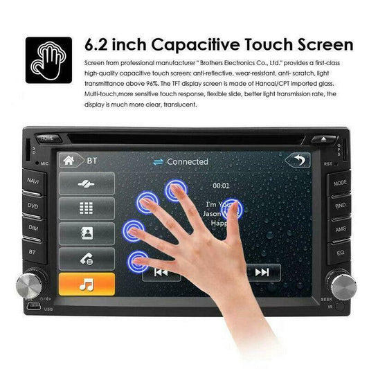 Auto Wifi Android 6.2inch DVD Multimidia Player GPS Wifi FM Radio GPS Navigation