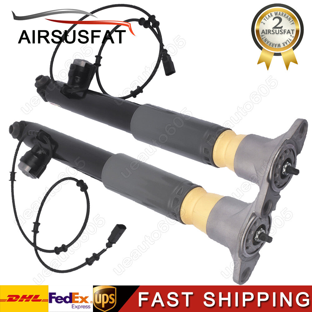 Pair for Hyundai Equus for Genesis Rear Air Suspension Shock Strut Assemblys w/EDC