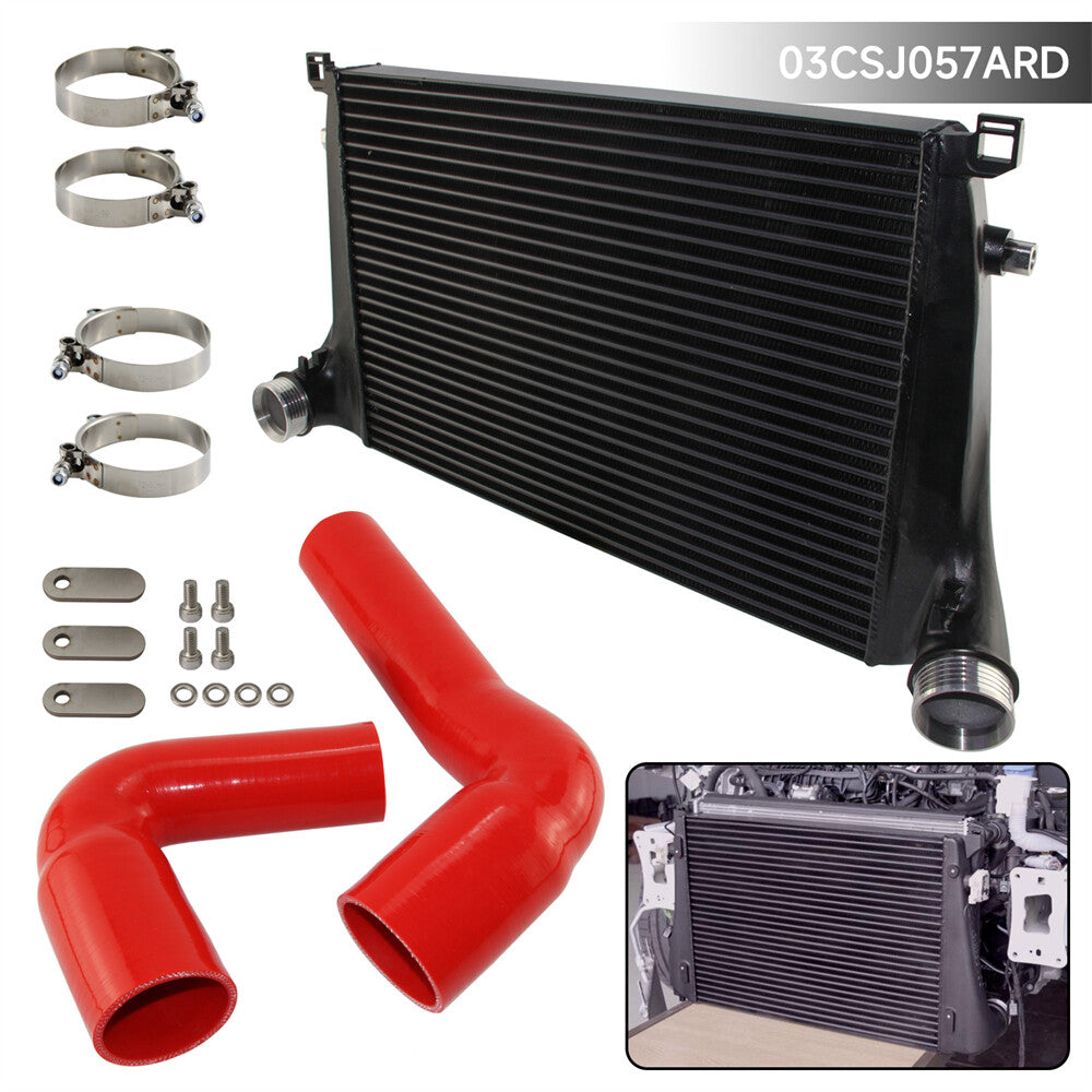 Front Mount Intercooler Kit for VW for Golf R MK8 GTI VAG EA888 Gen.4 for Audi S3 Red