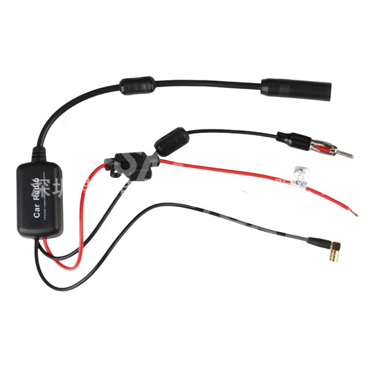 Car Auto Stereo DAB+ FM AM Radio Signal Antenna Aerial Signal Amplifier Booster