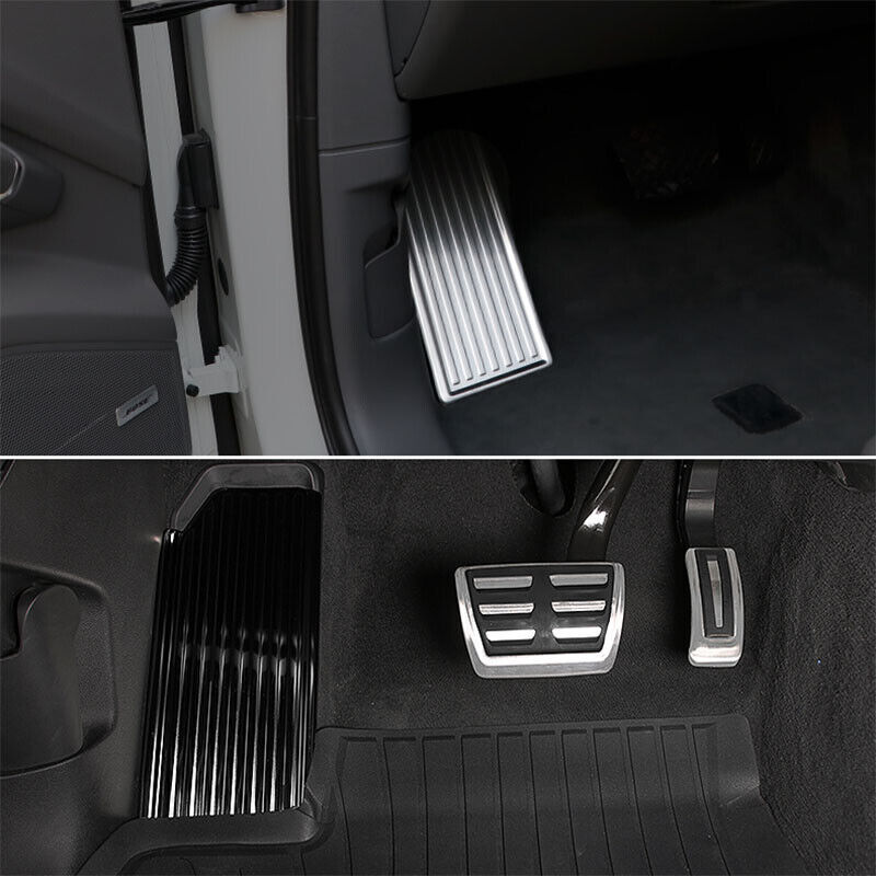 for Porsche for Cayenne 2019-2023 Stainless Steel Footrest Clutch Pedals Cover Trim