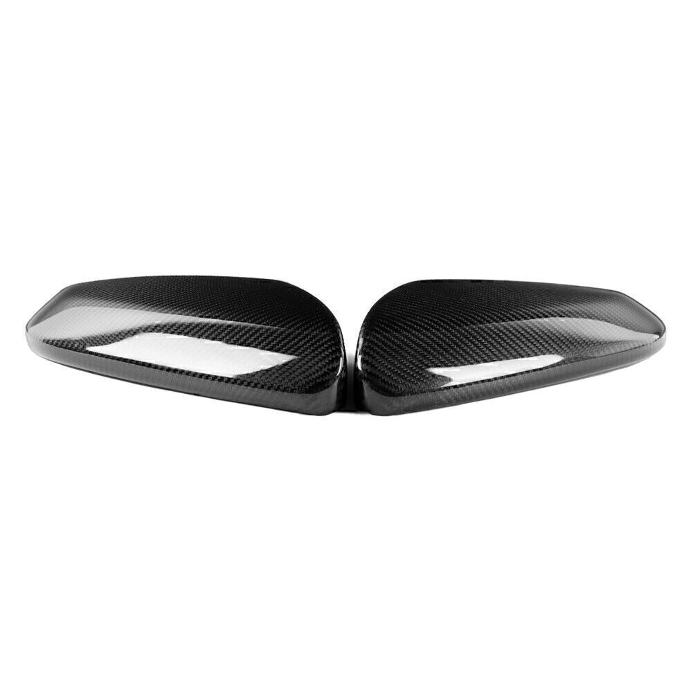 2Pcs Carbon Fiber Add-On Side Mirror Cover Trim Fit for Honda for Civic 2016-2020 2019