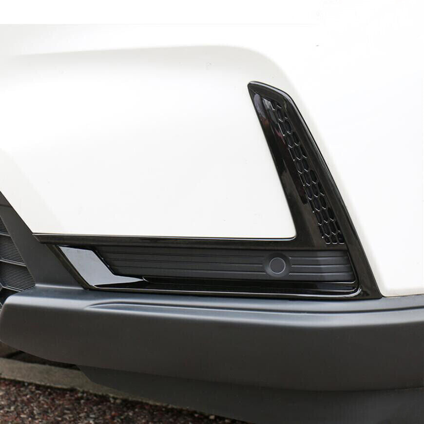 for Honda CR-V CRV 2023-2024 Glossy Black Front bumper Fog Light Lamp Cover Trim