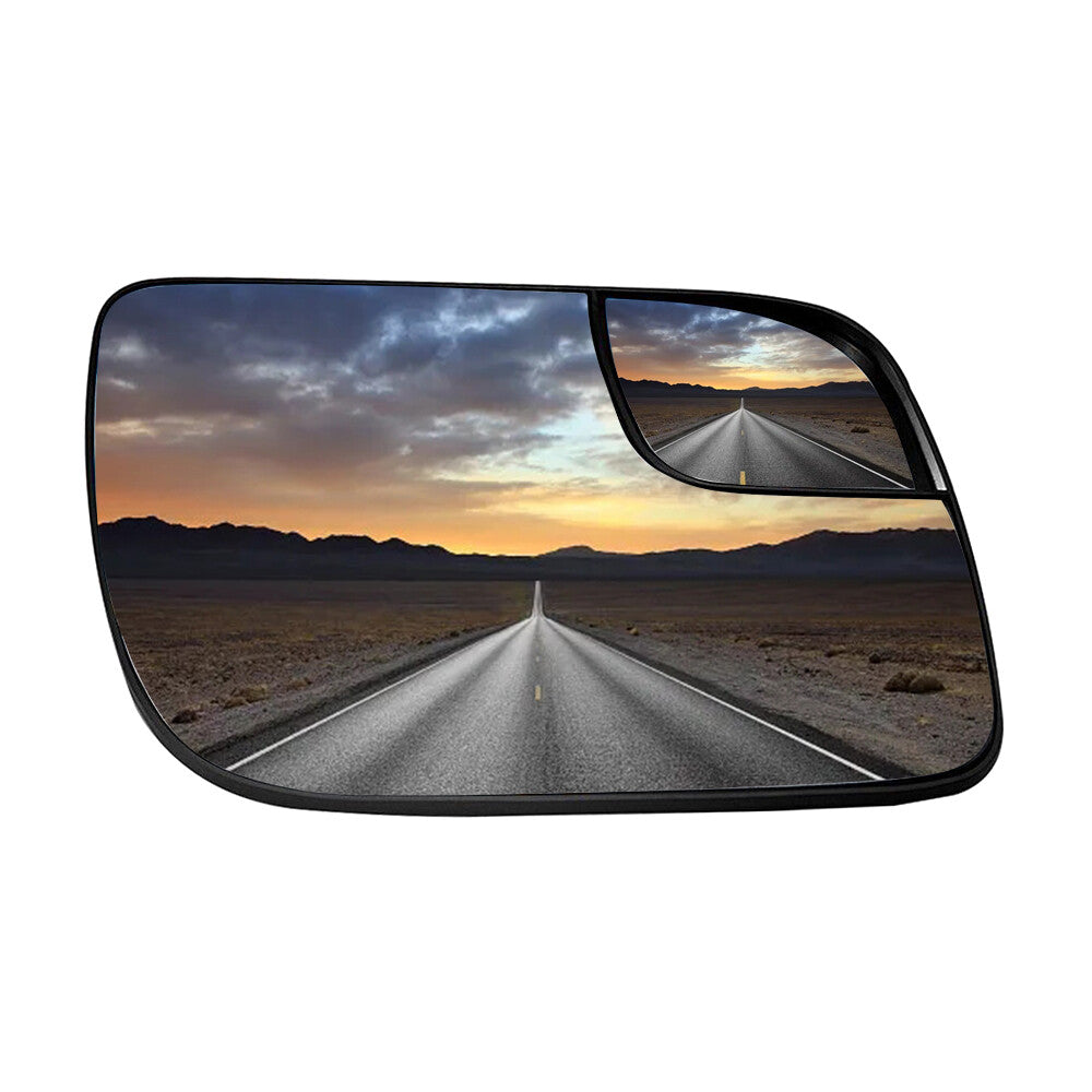 Premium Right Wing Mirror Glass w/ Heated Fits 2011-2019 for Ford Explorer Passenger