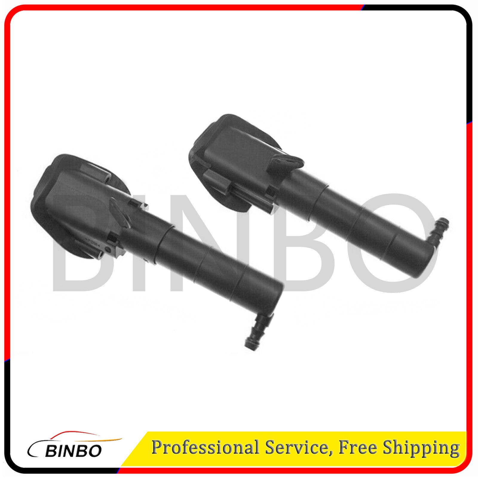 1 Pair Headlight Water Spray Nozzle for VOLVO XC90 2007-2010 30698507 30698506