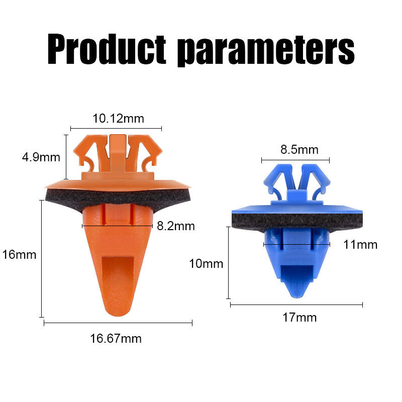 100x Fender Flare Retainer Clips for Toyota Tacoma 4Runner Sequoia FJ Cruiser