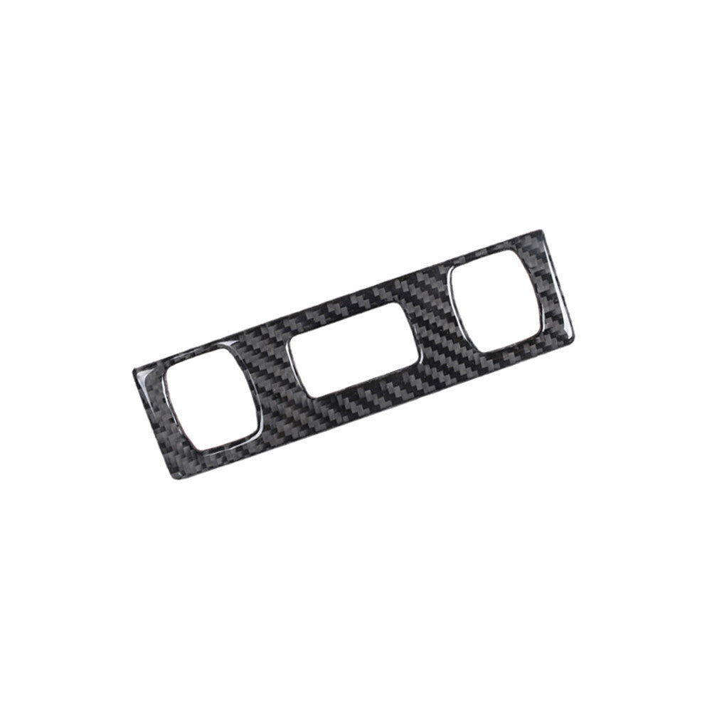 Carbon Fiber Top Console Panel Trim Cover Sticker for Audi TT 8N 2001-06 Type A