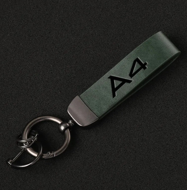 Car keychain/key ring with lanyard, car accessories, wavy blue, suitable for Honda for Acura .
