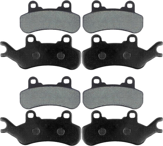 Front and Rear Brake Pad for Can-Am for Defender Max HD10 4x4 for Defender Max HD8 4x4