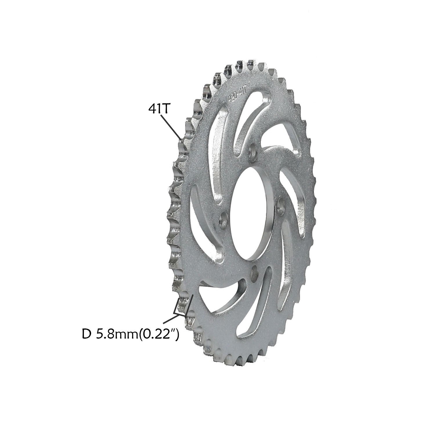 41T 52mm sprocket for 420 chain for Thumpstar Taotao 110cc 125cc Dirt Pit bicycles