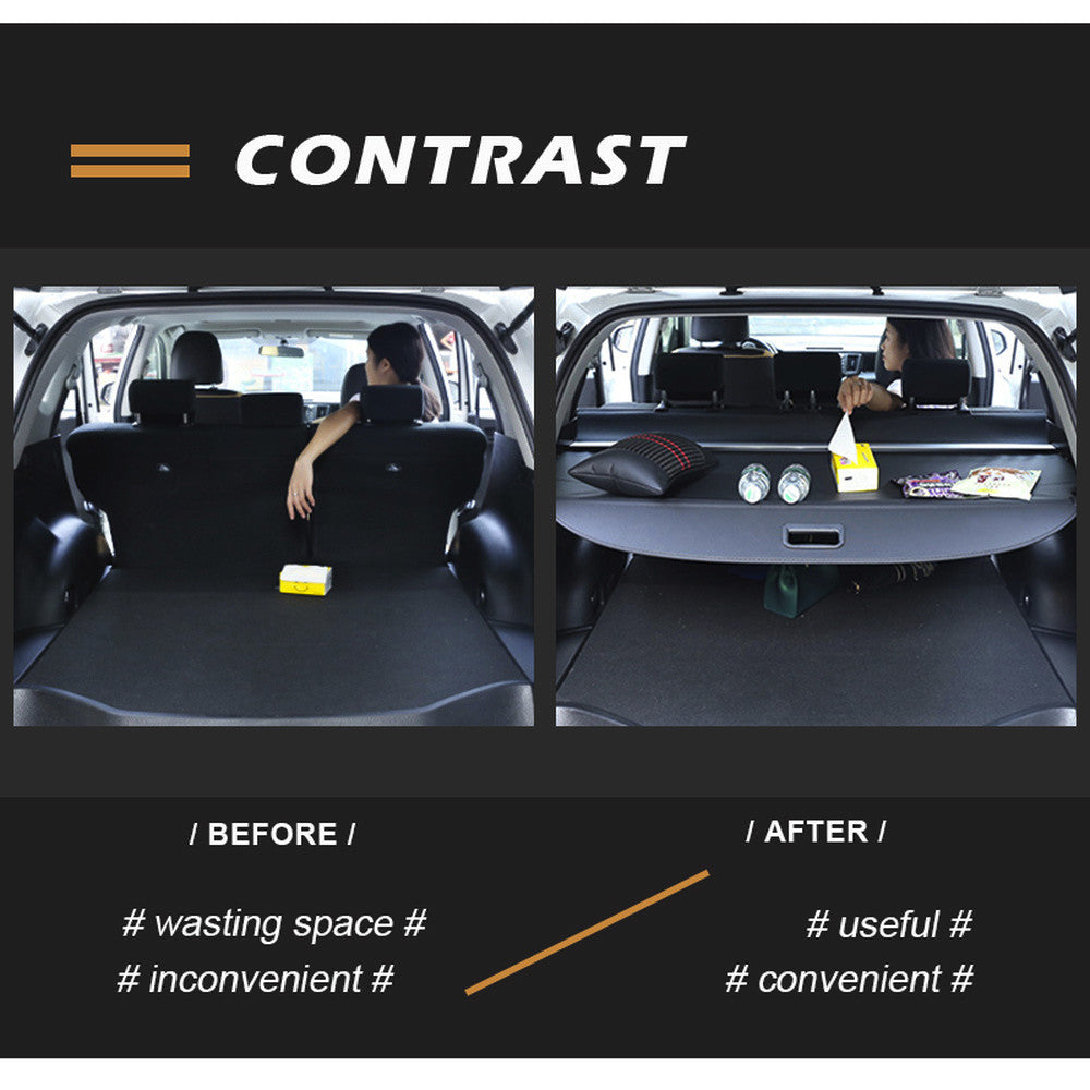 for Toyota 4Runner 2010-21 Retractable Cargo Luggage Security Shade Shield Black