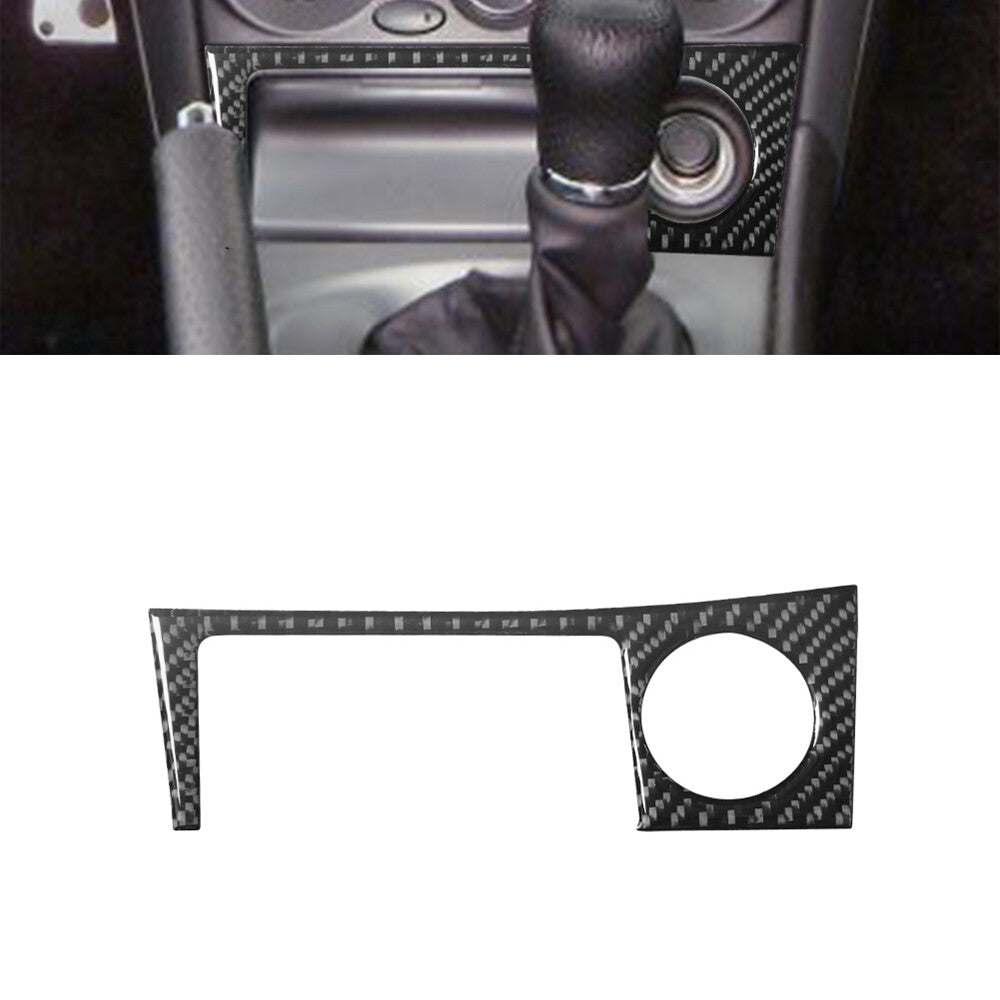 Carbon Fiber Console Cigarette Lighter Trim for Toyota Celica 2001-2005