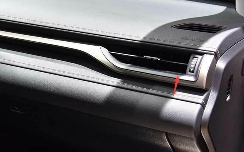 Carbon Fiber Left And Right Air Outlet Vent Frame for Lexus RX350 450h 2016-2022