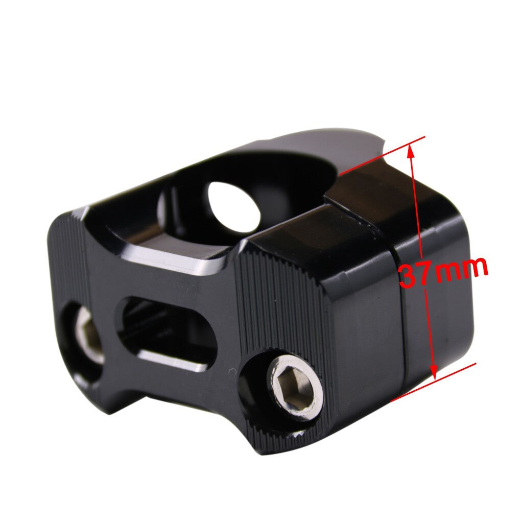 Suitable for all-terrain vehicles 7/8 inch to 1 1/8 inch Dirt Pit bicycle pole mounting adapter handlebar pole clamp riser