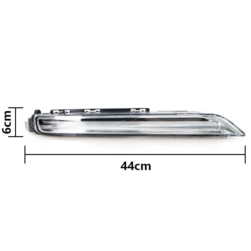 1 Pair Day Light Driving Fog Lamp for Porsche for Cayenne 2015-2017 Left+Right