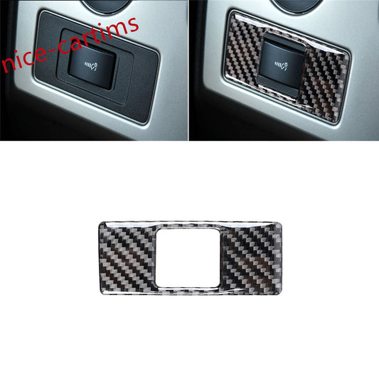 Carbon Fiber Interior Light Control Switch Panel Cover for Ford F150 2009-2014 A