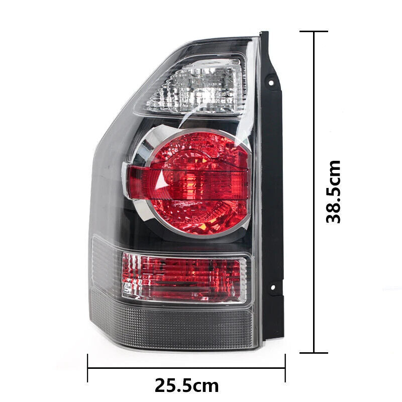 One pair of taillights with turn signals is applicable to for Mitsubishi Pajero Montero 2003-2006.