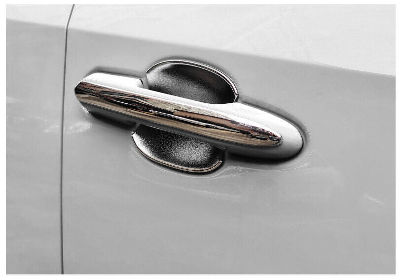 for Toyota RAV4 2019-2023 Chrome ABS Exterior Door Bowl Cover Trim Kit Decorate