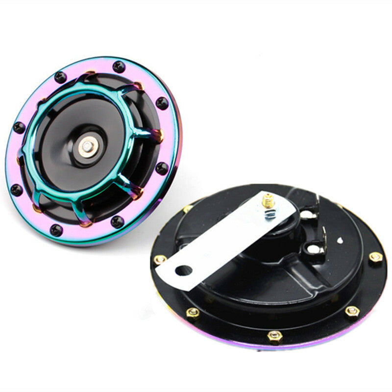 Car High Qulity 2Pcs 12v 110DB Super Loud Compact Electric Blast Tone Air Horn