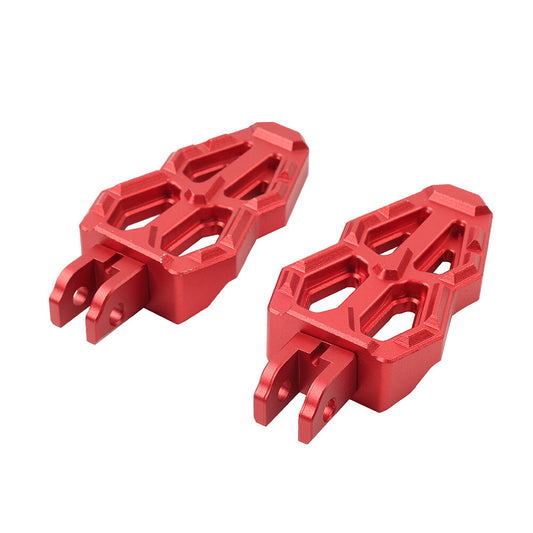 Front Foot Rests Footpegs Red For Benelli TNT 600 600i 300 302S QJMotor 350 400